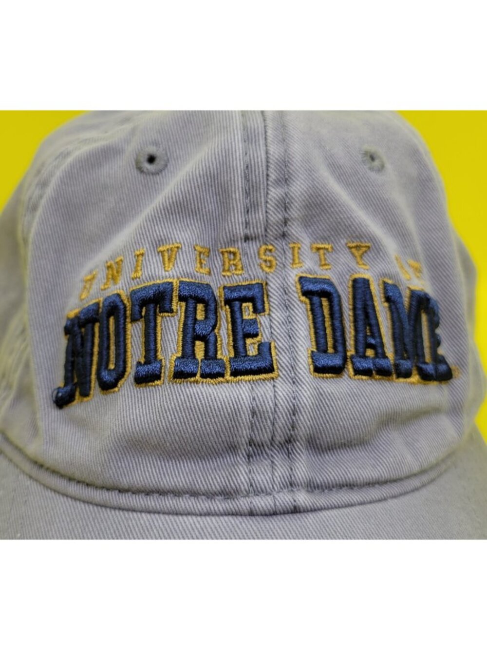 Legacy University Of Notre Dame Embroidered Adjustable Strapback Cap - Picture 2 of 10